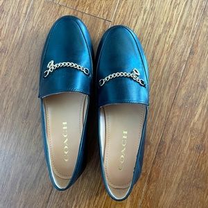 Coach Hanna Leather Loafers